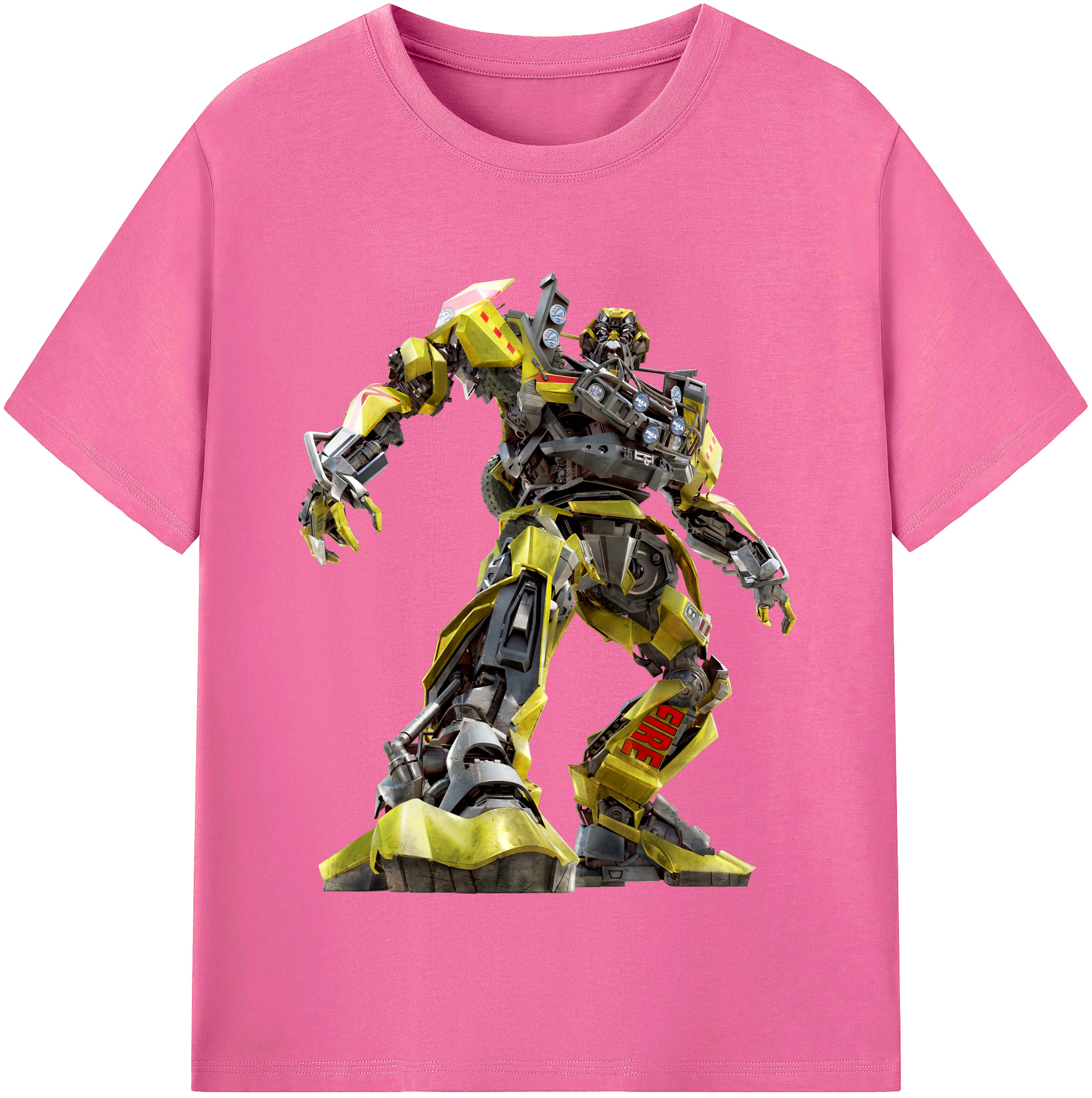 （画像用）  レディースカジュアルプリントTシャツ（綿100％）